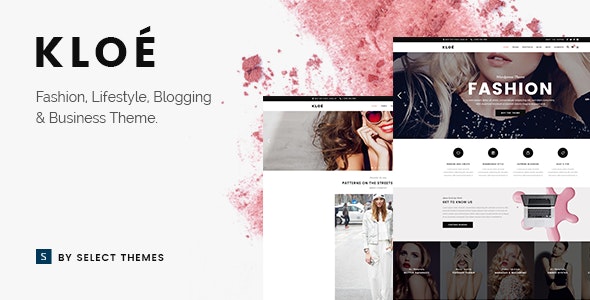 Kloe - Tema Wordpress multifuncional de moda e estilo de vida